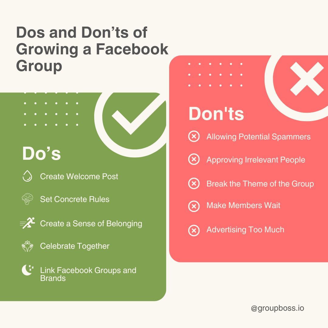 How to Grow a Facebook Group- The Dos and Don'ts