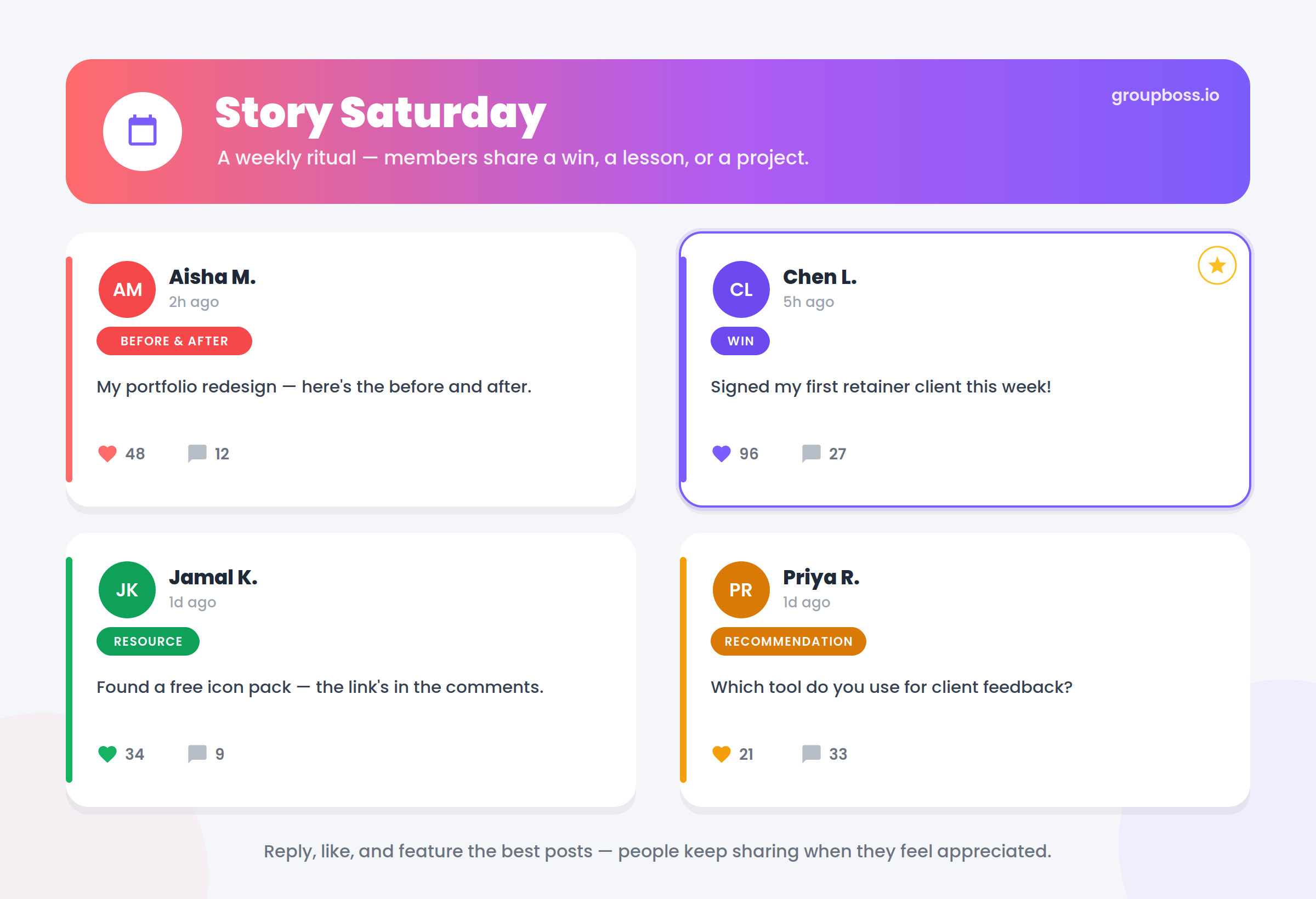 Encourage User Generated Content (UGC)