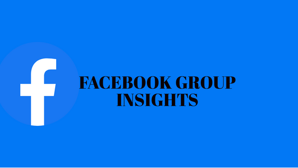 Facebook group insights blog cover image