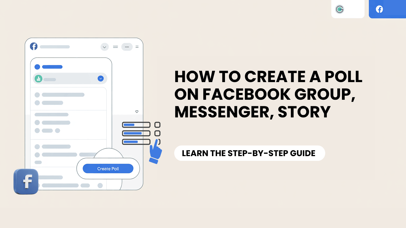 How to Create a Poll on Facebook Group, Messenger, Story