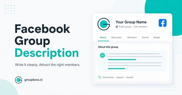 Facebook Group Description: All You Need To Know in 2026