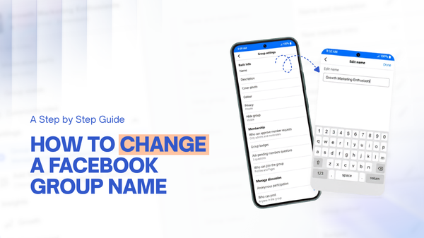 How to Change a Facebook Group Name in 2026
